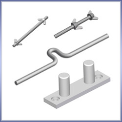 Flat Steel Mounting Accessories