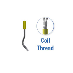 WAVED TAIL 2T COIL THREAD 3/4"