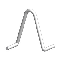 PULLING IRON 7/8" DIAMETER,10-3/4" LONG, GALVANIZED