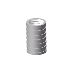 FERRULE ONLY 1/4'' PLATED