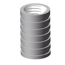 FERRULE ONLY 1/2'' BLACK