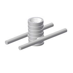 THIN SLAB FERRULE INSERT 3/8''X1-1/4" PARALLEL