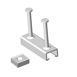 CHANNEL ANCHOR 53X33X5 8''X5-1/4'' W/ NUT