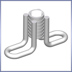Wing Nut Flared Thin Slab Ferrule Insert