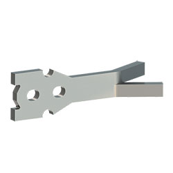 ERECTION SPLIT TAIL ANCHOR 21 TON, GALVANIZED