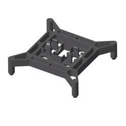 T-BAR ANCHOR PLASTIC BASE IN GRAY (200/CTN.)