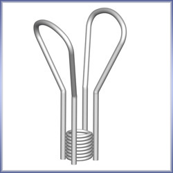 Double Flared Coil Loop Insert