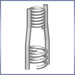 Expanded Coil Insert With 2, 4 and 6 Struts