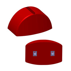 RECON-2 RUBBER RECESS FORMER 3/8"
