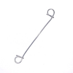 WIRE TIE 8" 16 GA GALVANIZED (5000/ROLL)