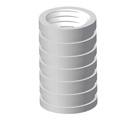 FERRULE ONLY 1/2'' 304 STAINLESS STEEL