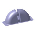 8T PLASTIC RECESS FORMER-EA (100/CTN.)