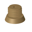 THREADED PLASTIC PLUG 1/4'' NC