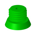 THREADED PLASTIC PLUG 3/4'' NC